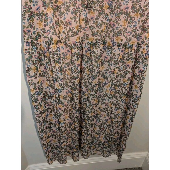 ASMiRAY Women's Maxi Ruffle Tiered Made in Turkey Modest SZ 38 (M) Micro-Floral - Picture 7 of 16